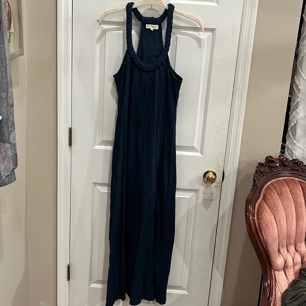 Synergy, medium, green organic cotton dress